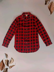 Red & Black Check Shirt