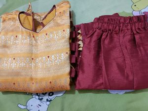 Very Pretty Suit With Designer Plazzo