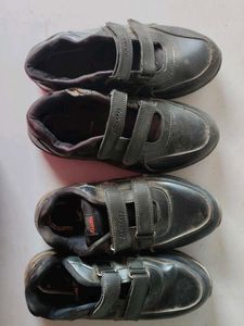 Bata Black Casual Shoes (combo of 2)