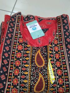 Ready To Wear Dress. Xl Ajrak Print