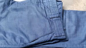 Blue Checkered Pants