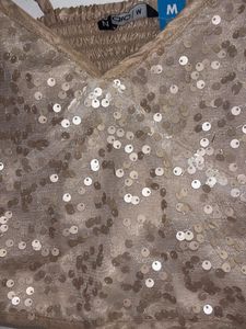 Sequin Party Crop Top