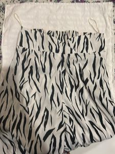 Women Stylish Black Printed Top With Palazzo
