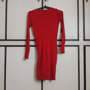 Red  Mini Dress