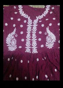 Kurta In Frock Style