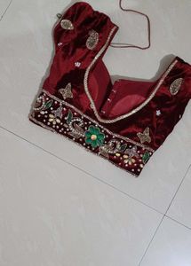 Stunning Red Bridal Lehenga Set – Full Embroidery
