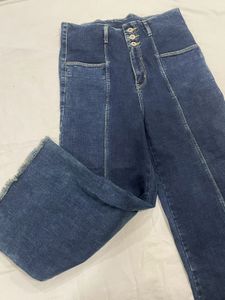 Classy Denim Wide Leg