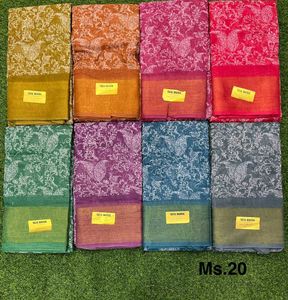 Excellent Cotton Saree One Piece  450 Rs