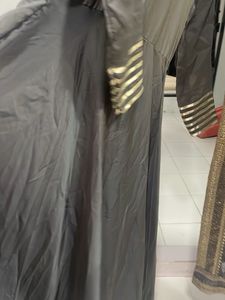 grey umbrella wid full length embroidery dupatta