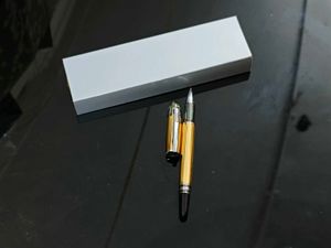 Elegant Gold Rollerball Pen with Case