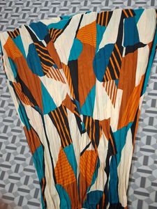 Abstract Print Skirt