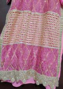 Pink Partywear Kurti For Girl Or Women 42 Bust