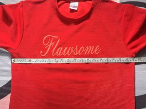 Flawson Red Crewneck Sweatshirt