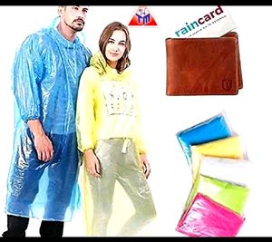 Raincard - Emergency Poncho(set Of 4)