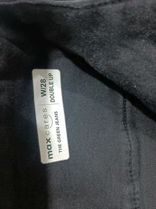 Max High Waist Black Jeans