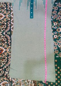 FIROZI GREEN LONG SWEATER KURTI FOR WOMEN