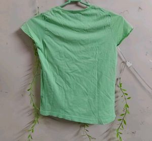 Cute Green Graphic Tee
