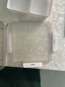 Tray Set With Lid And 4 Bowl