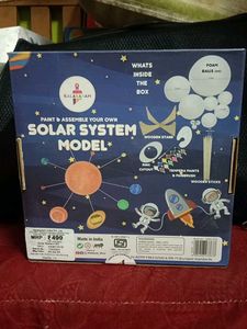 Kalakaram New Sealed Unused Solar System Model Kit