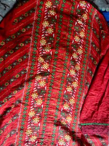 BIBA Red Floral Print Top/kurti