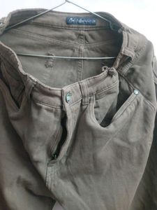 MAST AND HARBOUR BROWN JEANS FOR WOMEN