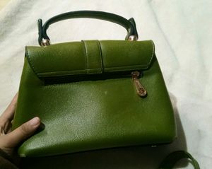 Green Aesthetic Handbag