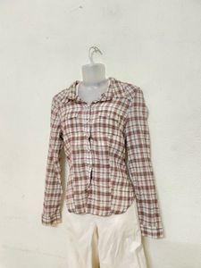 H&amp;M 90’s Vintage Check Shirt For Women