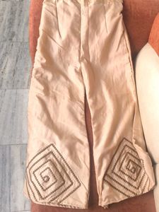 Teal Embroidered Indian Kurti