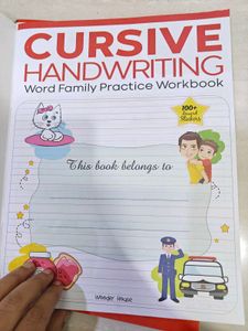 Cursive Handwriting Book 1