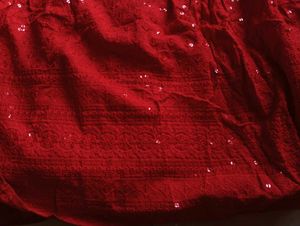 Red Embroidered Lehenga Choli
