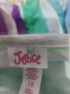 Justice size 18 dress