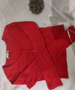 Red Crop Top ❤️