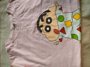 Pink Shinchan H&amp;M Tshirt