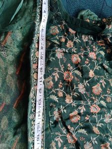 Green Kurta Set