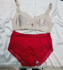 🇳🇿💫🎀Lace Trim Lingerie Set