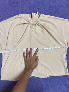 Van Heusen Beige Dolman Top