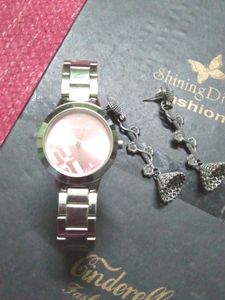 Watch & Earring Set