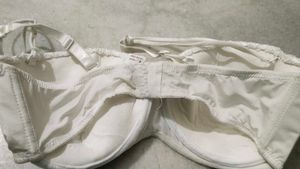 A Beautiful White Colour Bra