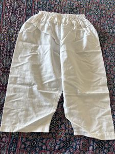 White Cotton Baby Pyjamas