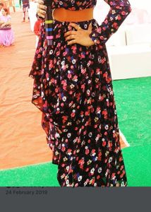 floral / dhoti pattern top available for buy