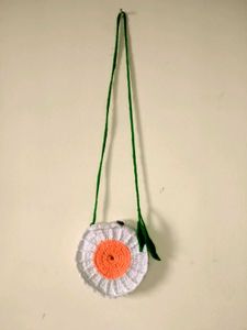Daisy Crochet Bag