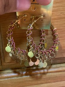 Hoop Dangle Earrings