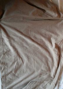 Trendy Taupe Graphic Tee with Leopard-Print “OOPS”