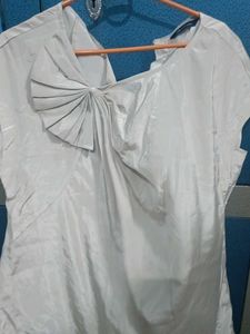 Vintage Bow Detail Top