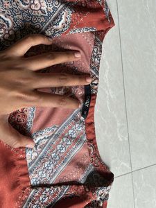 Stylish Rust Colour Top
