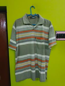 🤩 Men T Shirt With Collar Size XXL