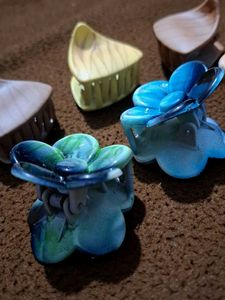 Hair Claw Clips - Set of 6