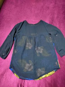 Beautiful Summer Print Top On Sale