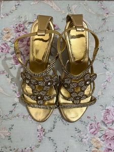 Golden Bridal Sandals⚜️