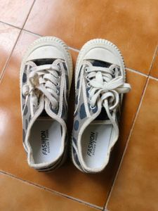 Spotted Canvas Sneakers